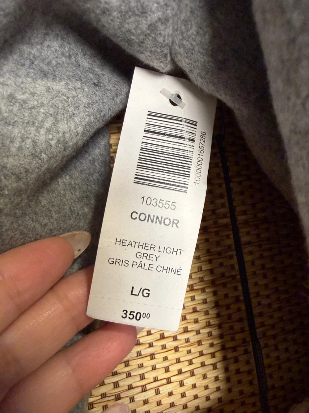[Brand New] Aritzia Babaton Connor Coat in Light Gray - Picture 14 of 14